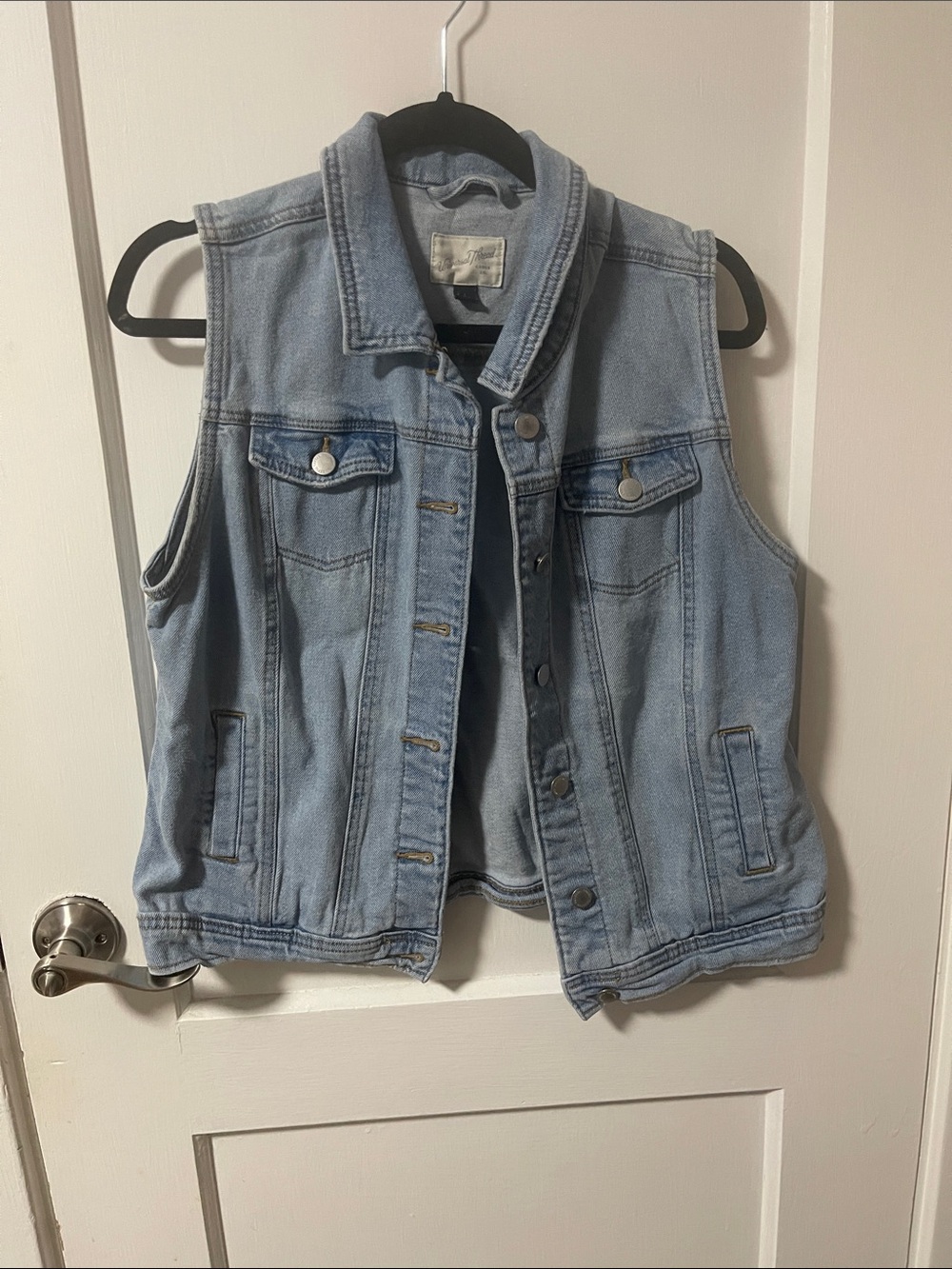 Universal Thread Light Blue Denim Vest